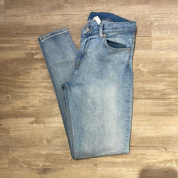 Weekday Womens Body High Rise Bleecker Cone Mom Jeans Light Wash Size 29‎ - Picture 5 of 13